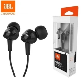 אוזניות חוט JBL C100 In Ear + Mic