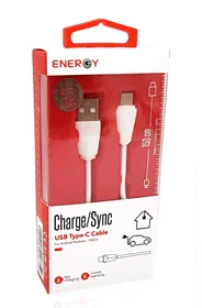 כבל טעינה טייפ סי ENERGY Type-c - usb